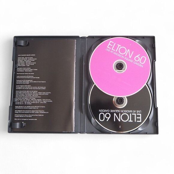 Elton John: Elton 60 - Live at Madison Square Garden 2 Disc DVD Set - Picture 5 of 7